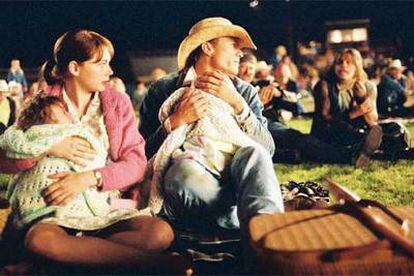 Michelle Williams y Heath Ledger, en <i>Brokeback Mountain. En terreno vedado.</i>