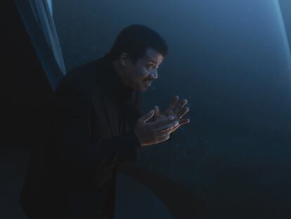 Neil deGrasse Tyson, presentador de 'Cosmos', en una imagen del programa de National Geographic.