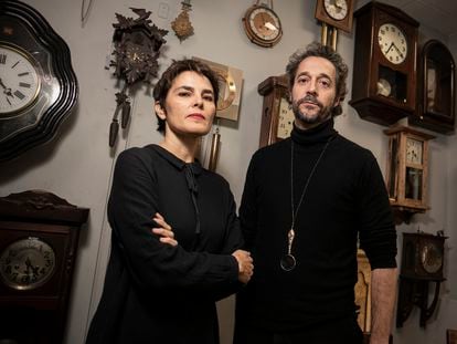 En la imagen Raquel Friera y Xavier Bassas, creadores del instituto del Tiempo Suspendido. Foto: Massimiliano Minocri