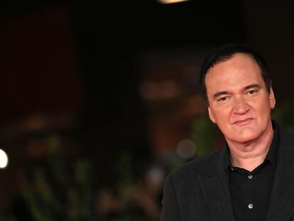 Quentin Tarantino, en el festival de  ine de Roma en 2021.