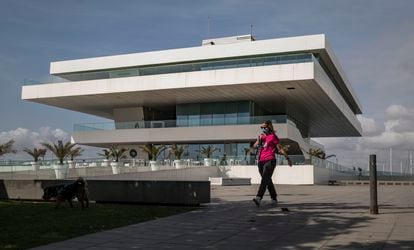 El edificio Veles e Vents que será una de las sedes de València Capital Mundial del Diseño 2022 y donde este miércoles se han presentado las líneas maestras de su programación.