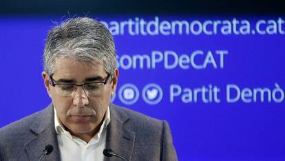 El portaveu del Partit Demòcrata al Congrés, Francesc Homs.