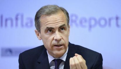 El gobernador del Banco de Inglaterra, Mark Carney.