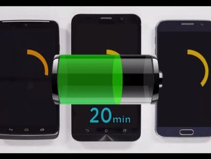 ¿Cuál es el smartphone que carga más rápido?