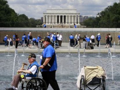 Encuentro de veteranos de guerra en Washington DC.