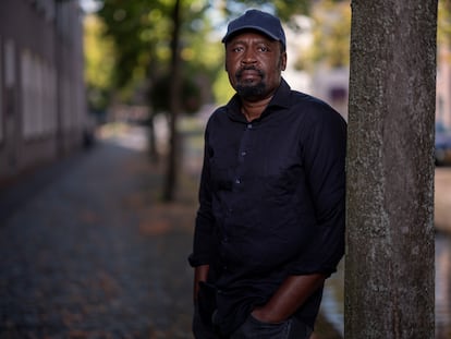 El historiador y politólogo nigerino Rahmane Idrissa, este miércoles en la Universidad de Leiden, en Países Bajos.