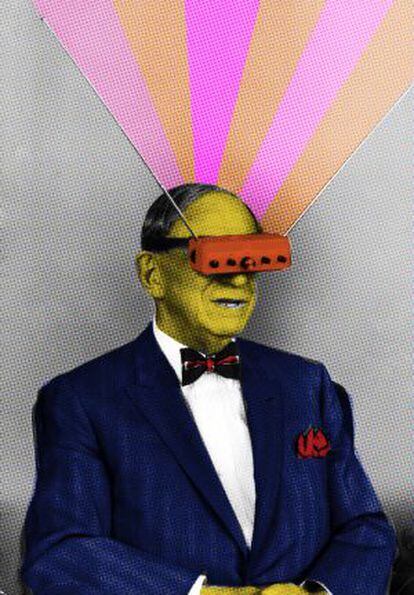 Hugo Gernsback, precursor de la televisión 'wearable' en los sesenta.