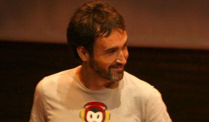 El cantautor Òscar Briz.
