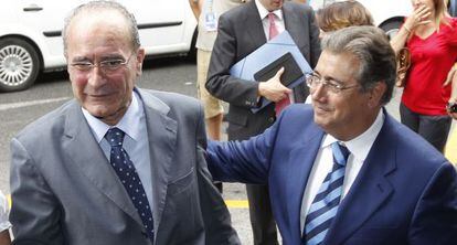 Francisco De la Torre y Juan Ignacio Zoido, en un acto del PP en Sevilla.