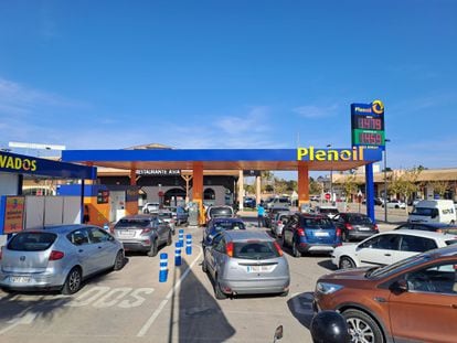 Gasolinera de Plenoil en San Javier (Murcia)