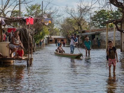 La Mojana, una zona del caribe colombiano, sufre las consecuencias de las lluvias extremas por el cambio climático.