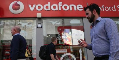 Tienda Vodafone en Londres