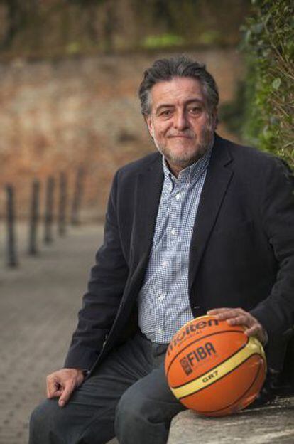Pepu Hernández, exentrenador de la selección española de baloncesto.
