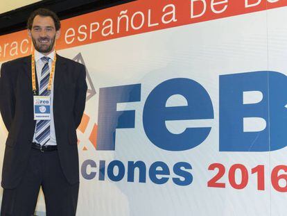 Jorge Garbajosa, nuevo presidente de la Federación Española de baloncesto
