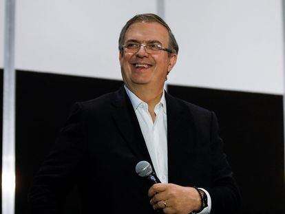 Marcelo Ebrard, durante una conferencia de prensa en Ciudad de México, el pasado 11 de septiembre.
