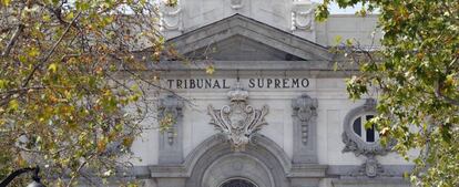 Sede del Tribunal Supremo, en Madrid.