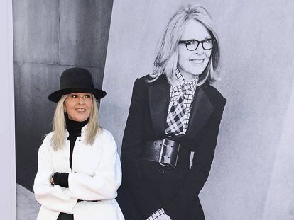 Diane Keaton, el 8 de junio, cuando recibió el premio del Instituco Americano de Cine.