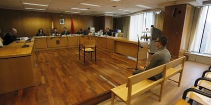 Imagen del juicio contra Alfón, en la Audiencia Provincial de Madrid.