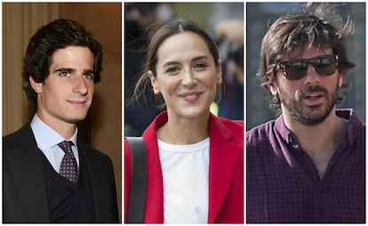 Fernando Fitz-James Stuart, Tamara Falcó y Álvaro Falcó.