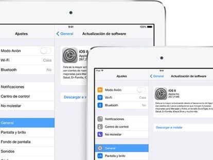 Apple estrena la versión de pruebas de iOS 8.1, descubre cómo instalarla