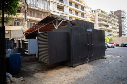 Generator in the Ras Al Nabaa neighborhood.