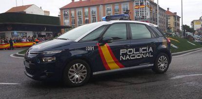 Un coche patrulla de la Policía Nacional en una imagen de archivo. 