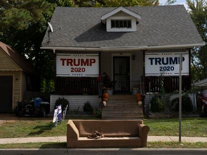 La casa de Scott W. Moses en Mount Clemens, Michigan, el pasado 11 de octubre.