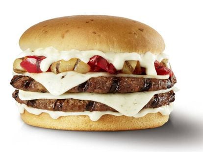 Llega la hamburguesa definitiva con quesos ibéricos