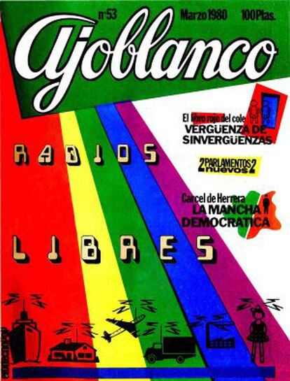 Portada del número 53 de 'Ajoblanco'.