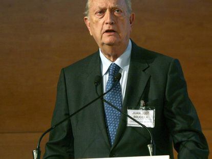 El president del Cercle d'Economia, Juan José Bruguera.