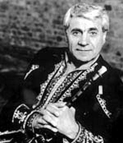 El músico armenio Djivan Gasparyan.