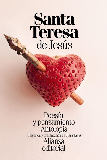 Portada de 'Poesía y pensamiento: Antología' (Alianza editorial) de Santa Teresa De Jesús.