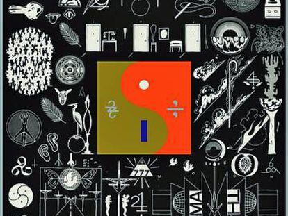 La portada de '22, a million', un reflejo de lo que le rondaba por la cabeza a Justin Vernon durante la composición de los temas del disco.