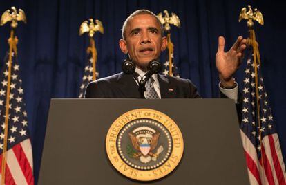 El presidente Barack Obama, en Philadelphia