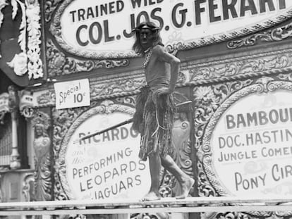 El parque de Dreamland, en Coney Island, a principios del siglo pasado.