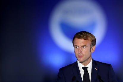 Presidente de Francia Emmanuel Macron