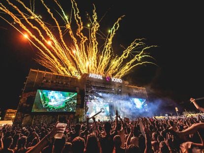 Imagen de uno de los escenarios del Arenal Sound.