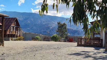 Parte del poblado 'western' puesto a la venta en la localidad almeriense de Tabernas.