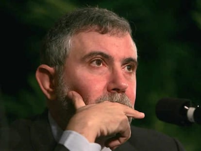 El estadounidense Paul Krugman, ganador del Nobel de Economía