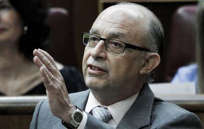 El ministro de Hacienda, Crist&oacute;bal Montoro