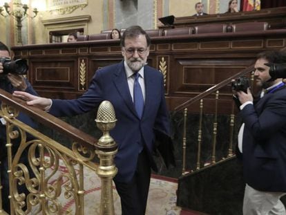 Mariano Rajoy, president del Govern al Congrés dels Diputats.