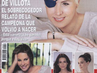 De Villota, protagonista de la portada de la revista &#039;Hola&#039;.