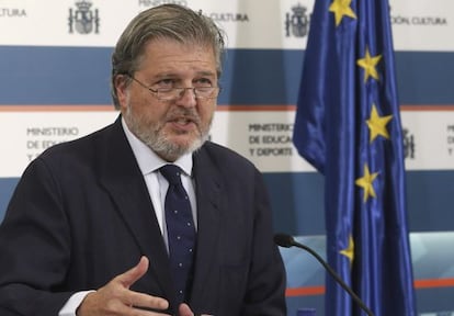 El ministro de Educación Cultura y Deporte, Íñigo Méndez de Vigo, presenta los presupuestos de su departamento para 2016.