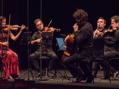 Cuarteto Belcea y Widmann en el festival de Aldeburgh 2017.