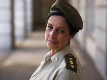 Patricia Ortega, primera coronel del Ejército español.