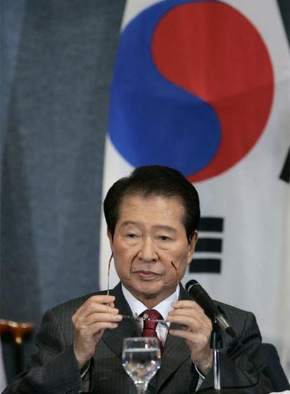 El ex presidente surcoreano Kim Dae Jung, en 2007.