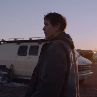 Frances MacDormand, en 'Nomadland, de Chloé Zhao.