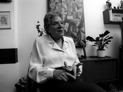 Maria Salvo, en una imagen de 1999.