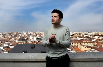 El humorista Miguel Maldonado, este miércoles en Madrid.