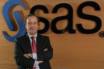El director general de SAS Espa&ntilde;a, Christian Gardiner.